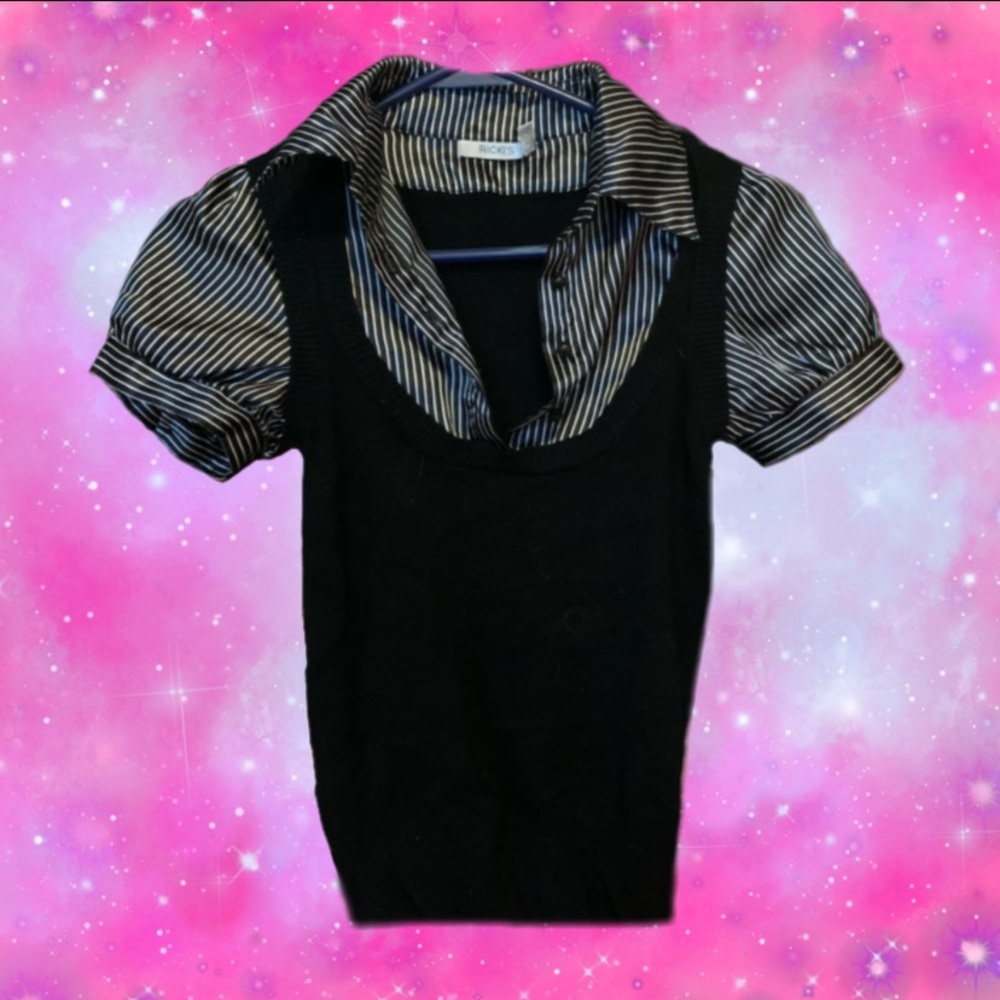 Y2K Tight Fitted blouse